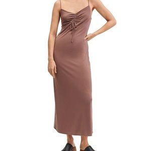 Mango - Sweetheart Midi Slip Dress